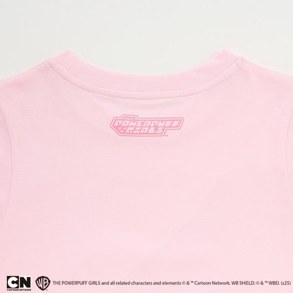 【The Powerpuff Girls】 袖部蝴蝶結T恤