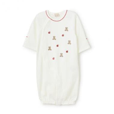 【有機棉】動物刺繡兩用連體衣