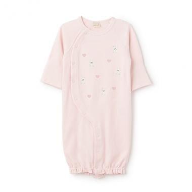 【有機棉】動物刺繡兩用連體衣