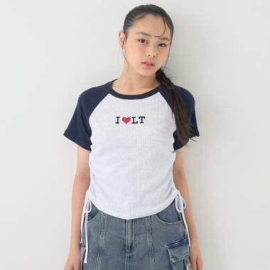 【吸水速幹/清爽】ILove抽繩T恤