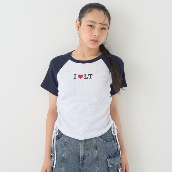 【吸水速幹/清爽】ILove抽繩T恤