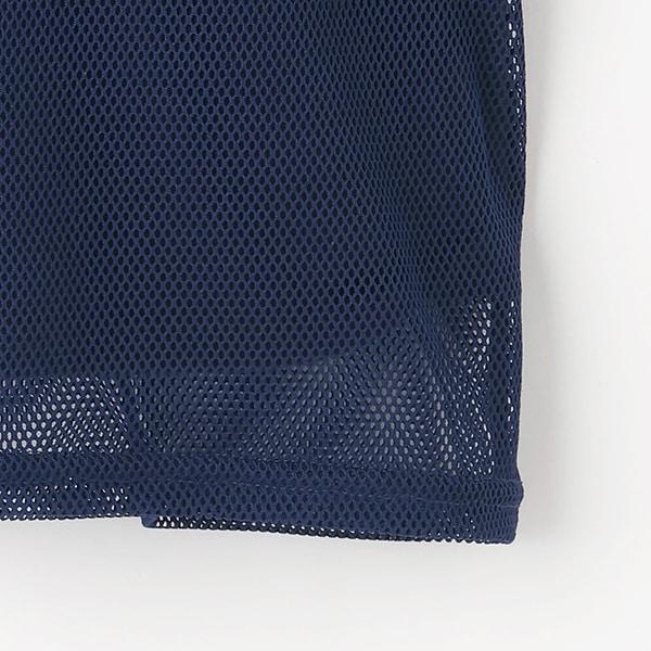 【LTXC】網紗疊穿寬鬆T恤