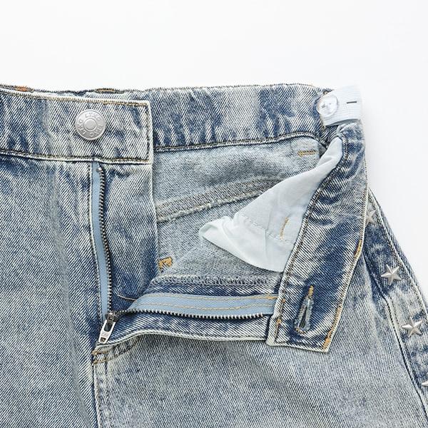 【LTXC】鉚釘牛仔短褲