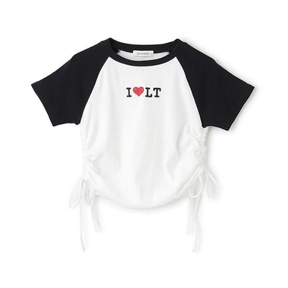 【吸水速幹/清爽】ILove抽繩T恤