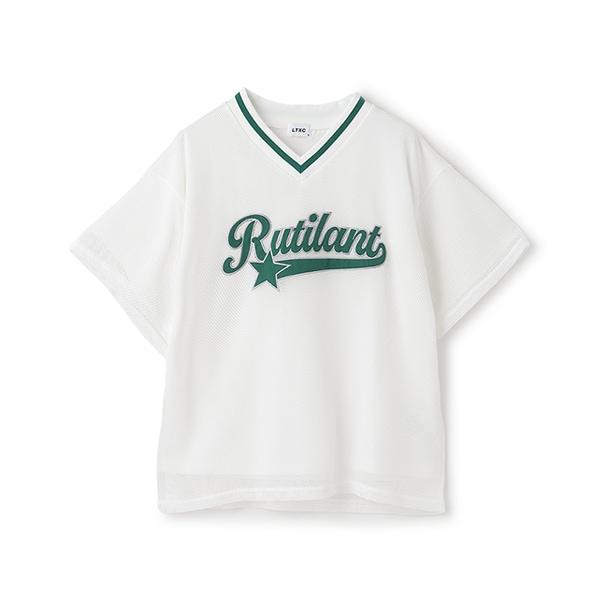 【LTXC】網紗疊穿寬鬆T恤