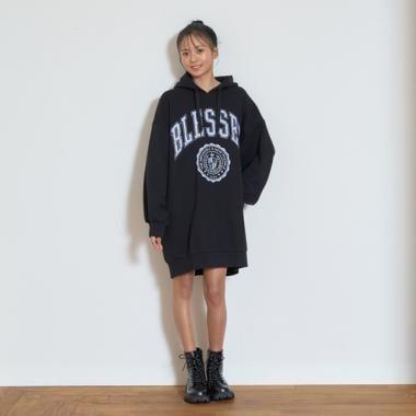【GOODPRICE】加絨連帽衛衣裙