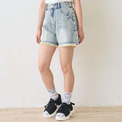 【LTXC】鉚釘牛仔短褲