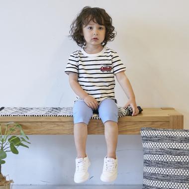 【プティプラ】GIRLS七分打底褲