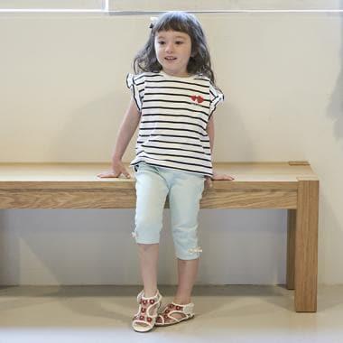 【プティプラ】GIRLS七分打底褲