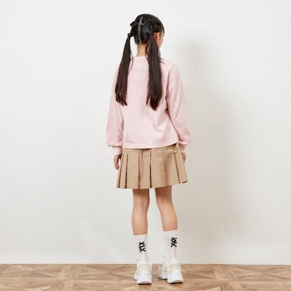 內搭短褲百褶裙（140～150）