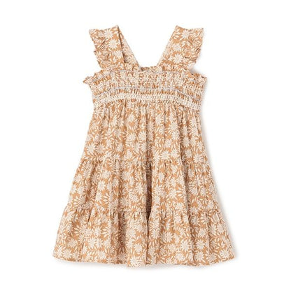 【リンク】全印花褶皺連衣裙（兒童）