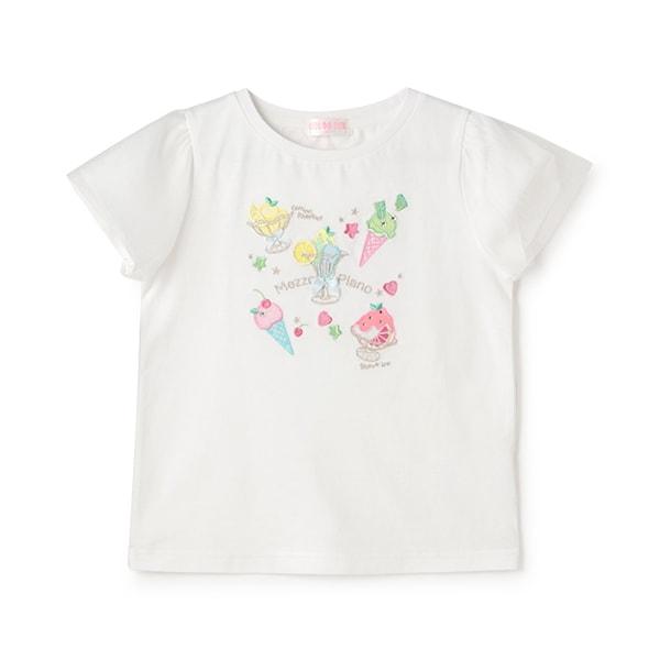 水果雪葩貼布繡短袖T恤