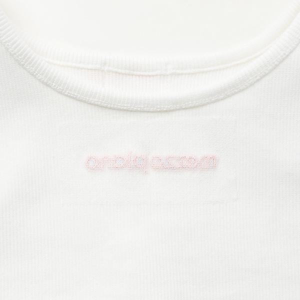 透視襯衫&字母羅紋背心套裝