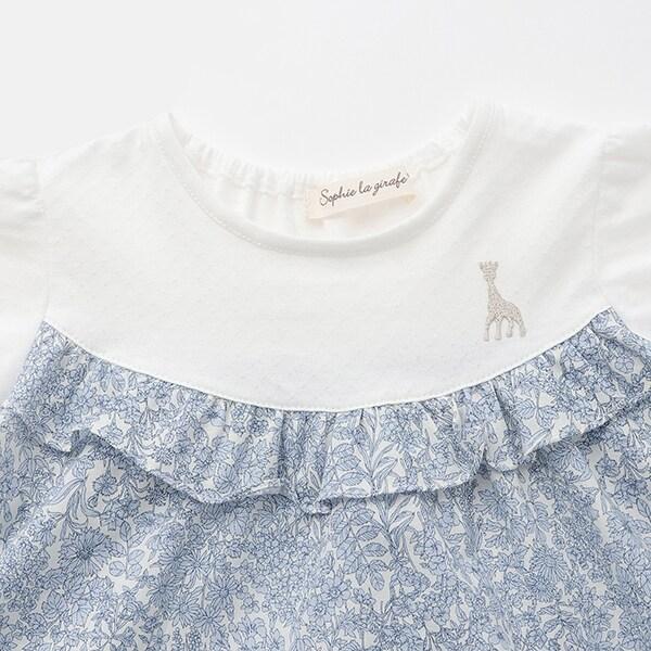 小花圖案長款上衣