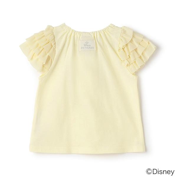 【《迪士尼》】袖部網紗圖案T恤