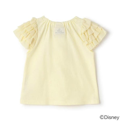 【《迪士尼》】袖部網紗圖案T恤