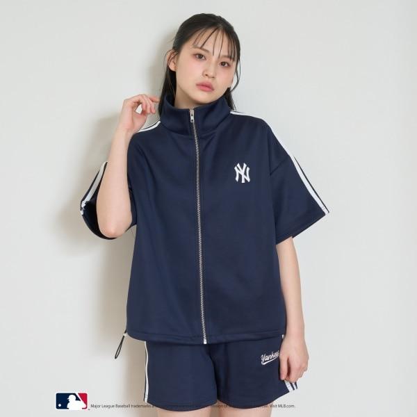【LTXC】【MLB】【吸水速幹/清爽】短袖運動夾克