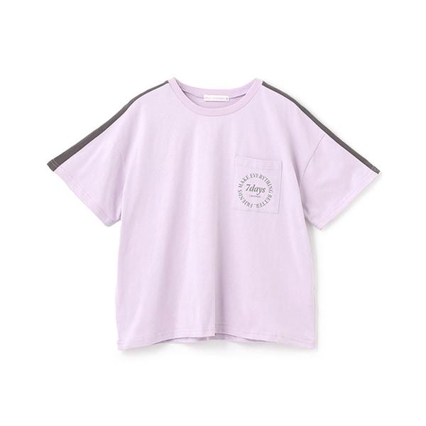【7days】【GOODPRICE】【純棉100%】條紋口袋T恤