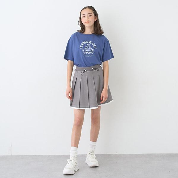 【Cuugal刊載】剪裁牛仔百褶裙褲