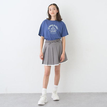 【Cuugal刊載】剪裁牛仔百褶裙褲