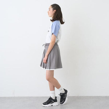 【Cuugal刊載】剪裁牛仔百褶裙褲