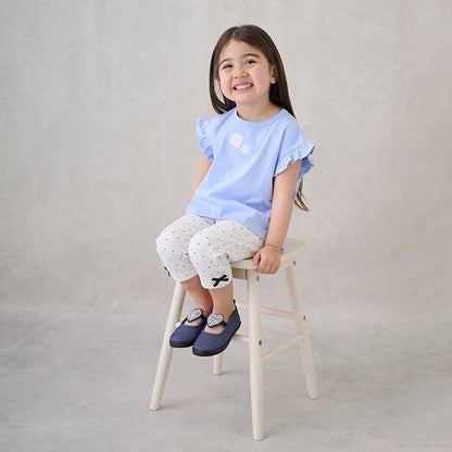 【プティプラ】GIRLS七分打底褲