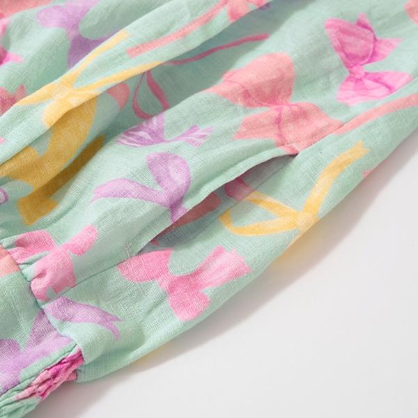 【浴衣】簡易穿著♪花色混搭・兩穿分體式（含2條腰帶）