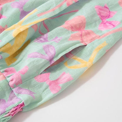 【浴衣】簡易穿著♪花色混搭・兩穿分體式（含2條腰帶）