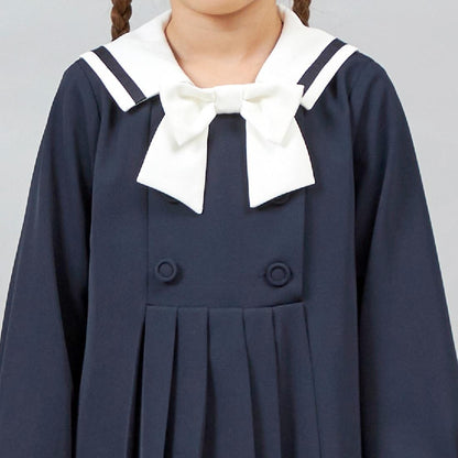 KP（ケーピー）水手領帶蝴蝶結連衣裙（110～130）