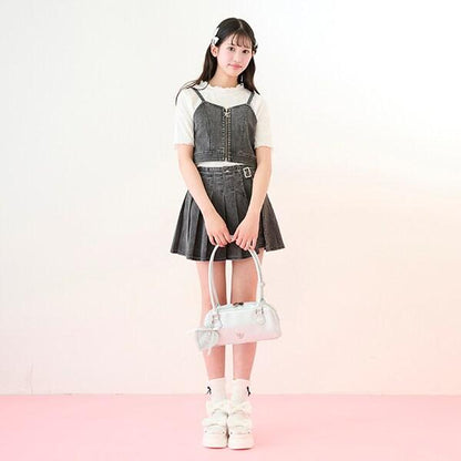 【Nico☆Puchi・Cuugal刊載】帶愛心吊飾長手柄包