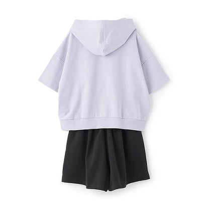 【GOODPRICE】【純棉100%】短袖連帽套裝