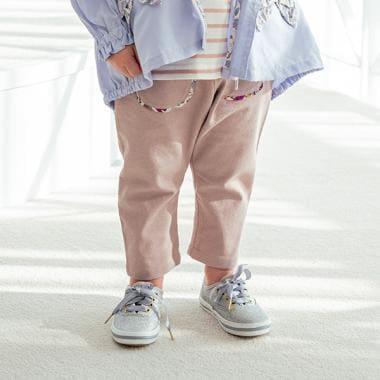 九分彈力斜紋褲