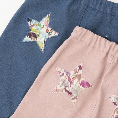 九分彈力斜紋褲