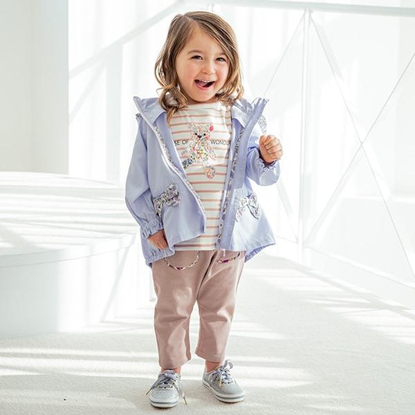 九分彈力斜紋褲