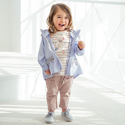 九分彈力斜紋褲