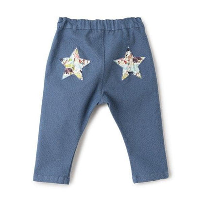 九分彈力斜紋褲