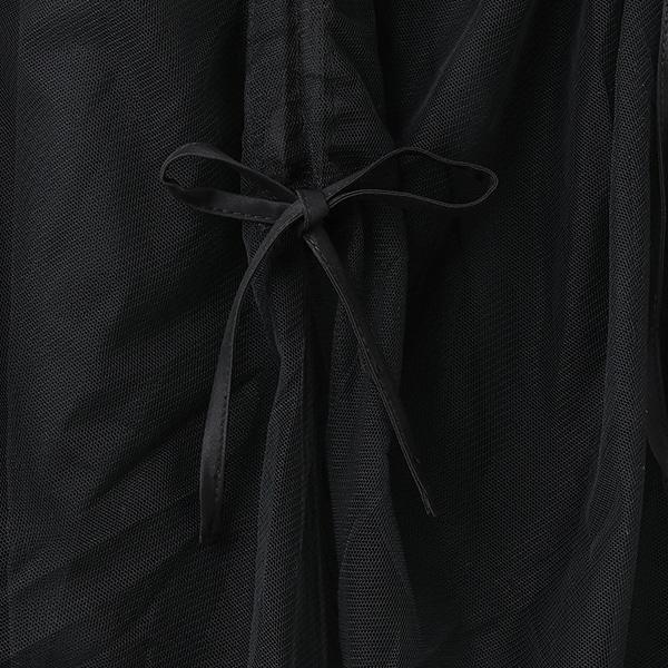 【LTXC】褶皺網紗半身裙