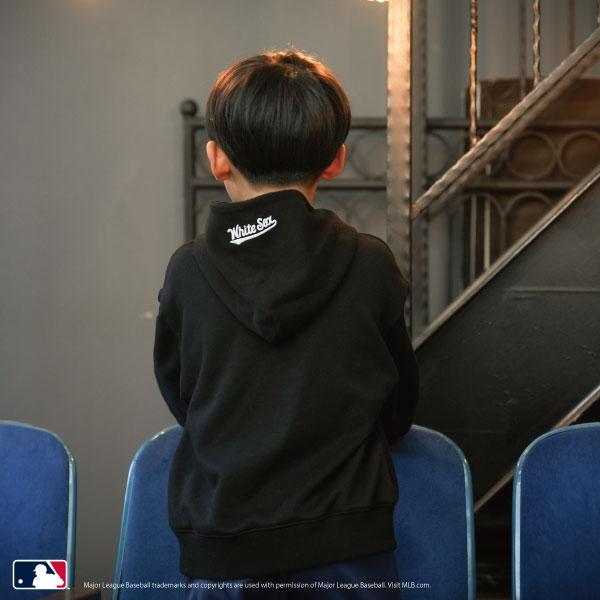 【MLB】標誌印花寬鬆衛衣連帽衫