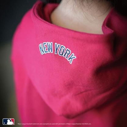 【MLB】標誌印花寬鬆衛衣連帽衫