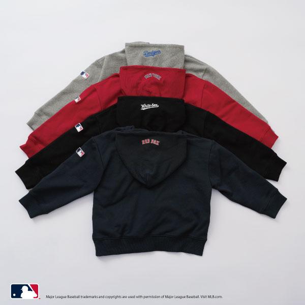 【MLB】標誌印花寬鬆衛衣連帽衫