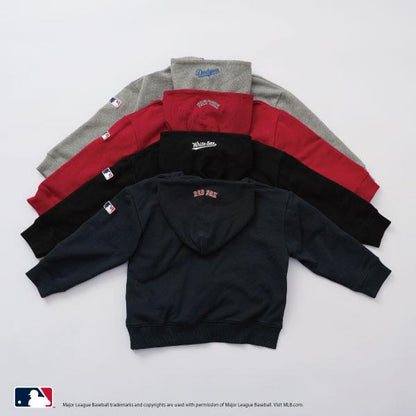 【MLB】標誌印花寬鬆衛衣連帽衫