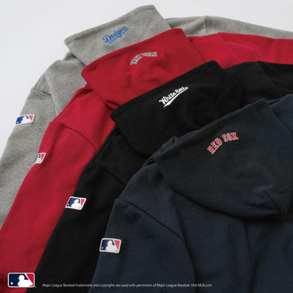 【MLB】標誌印花寬鬆衛衣連帽衫