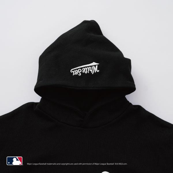 【MLB】標誌印花寬鬆衛衣連帽衫