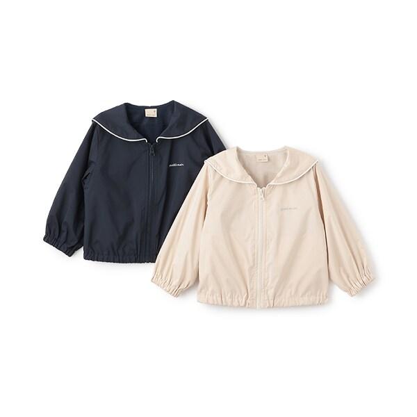 【防潑水加工】水手領夾克（兒童尺碼）