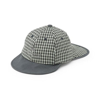格紋標誌棒球帽