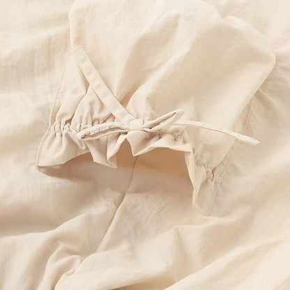 褶皺工裝口袋揹帶裙