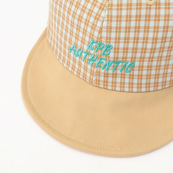 格紋標誌棒球帽