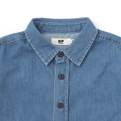 牛仔襯衫