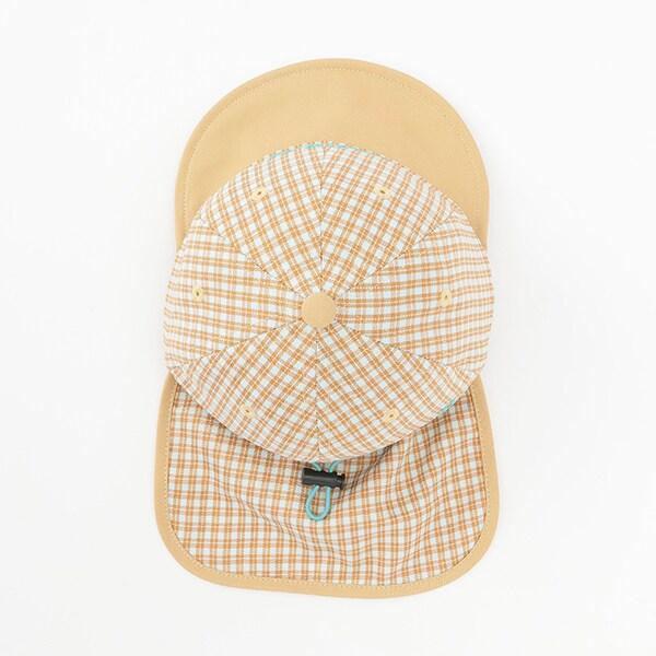 格紋標誌棒球帽