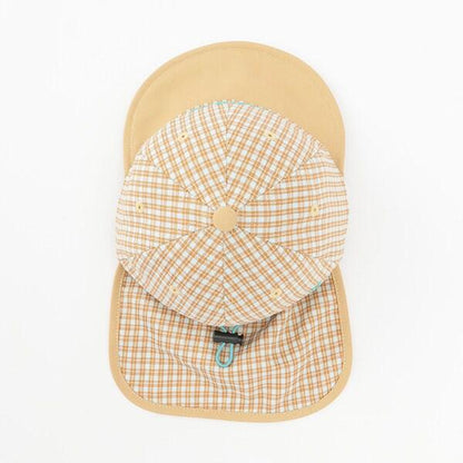 格紋標誌棒球帽